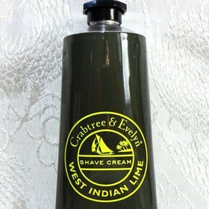Crabtree & Evelyn WEST INDIAN LIME Shave Cream, No Key 3.5 oz